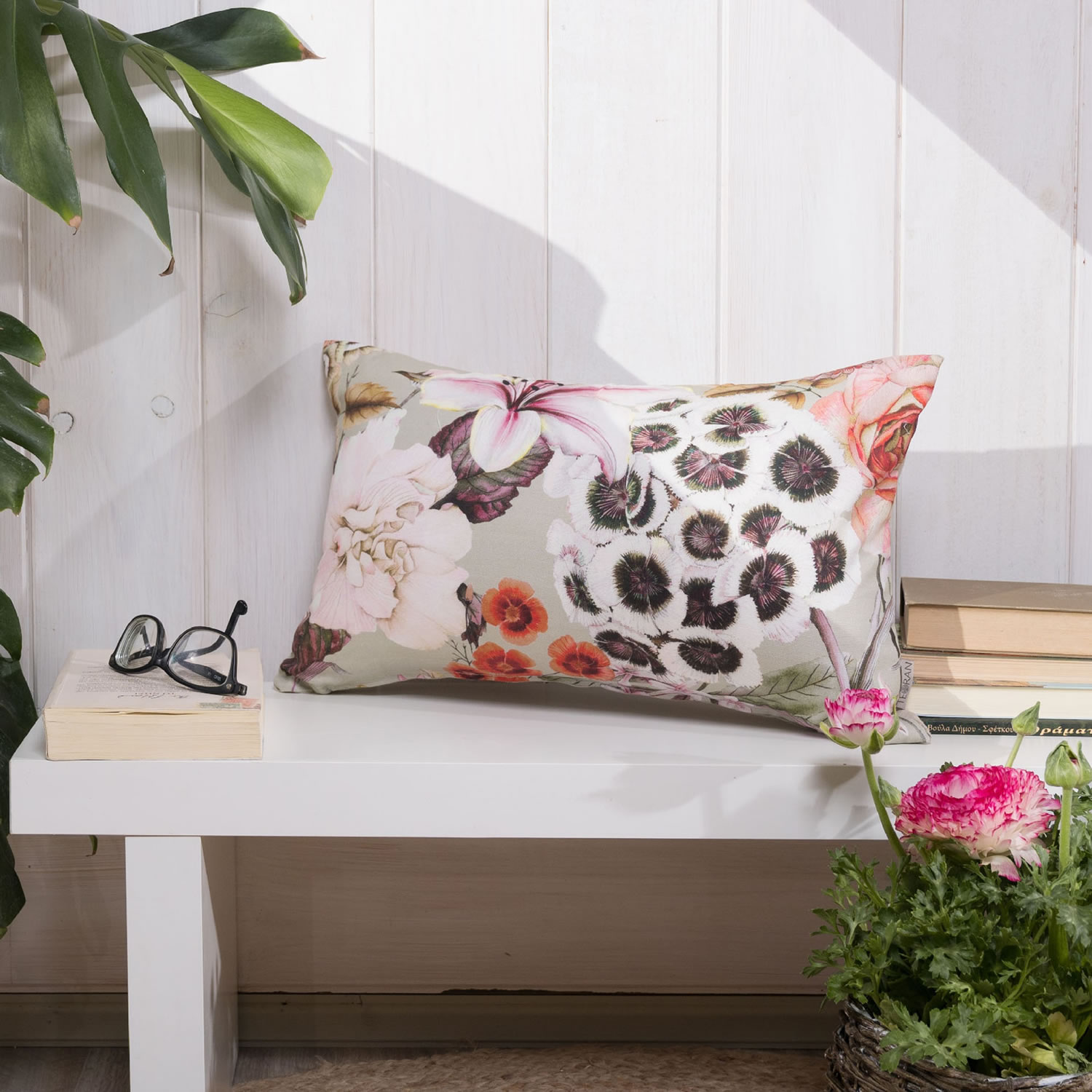 Μαξιλαροθήκη Benabarre - 65x65cm δαπέδου με γέμιση