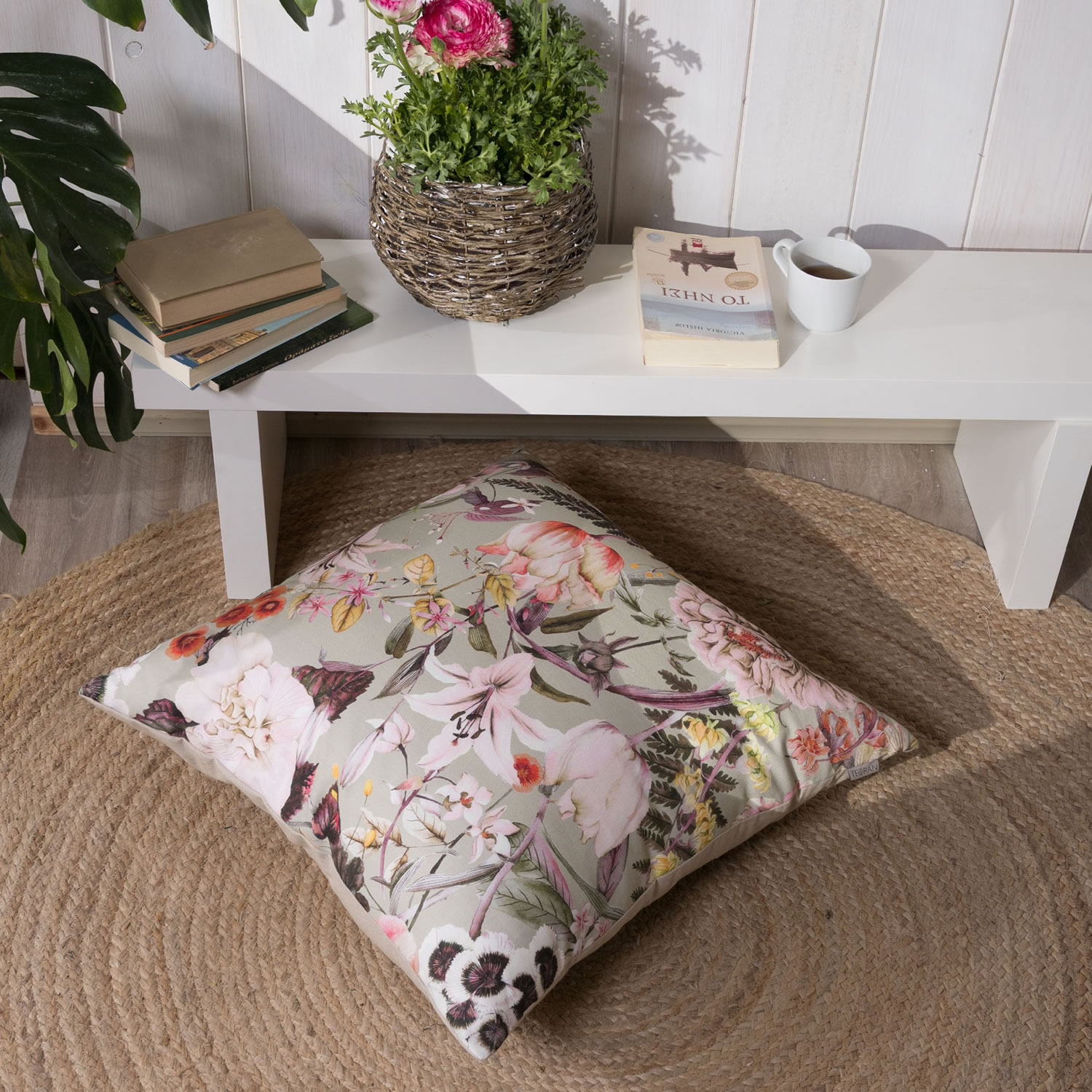 Μαξιλαροθήκη Benabarre - 65x65cm δαπέδου με γέμιση