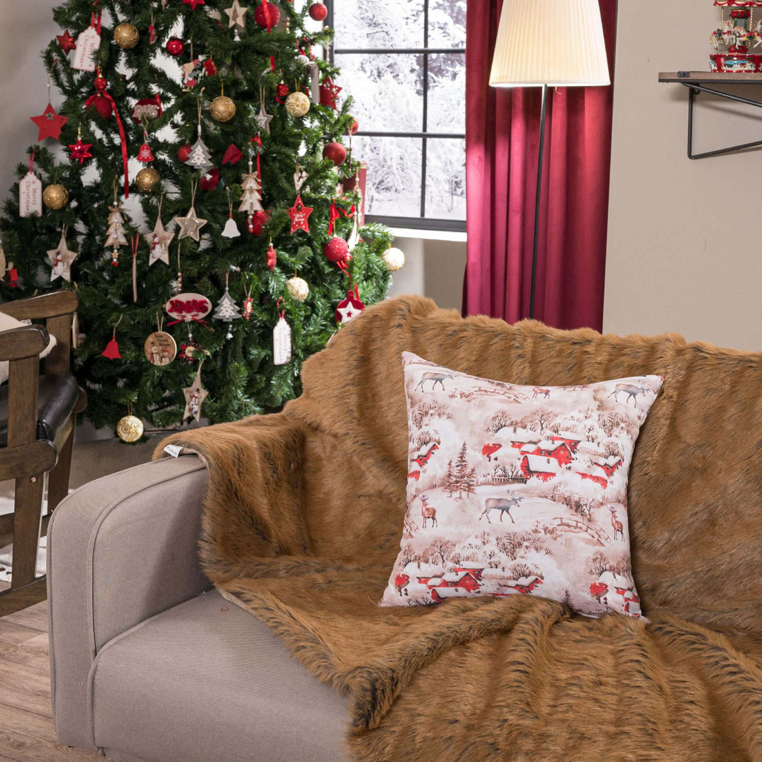 Μαξιλαροθήκη Bremen - 65x65cm δαπέδου