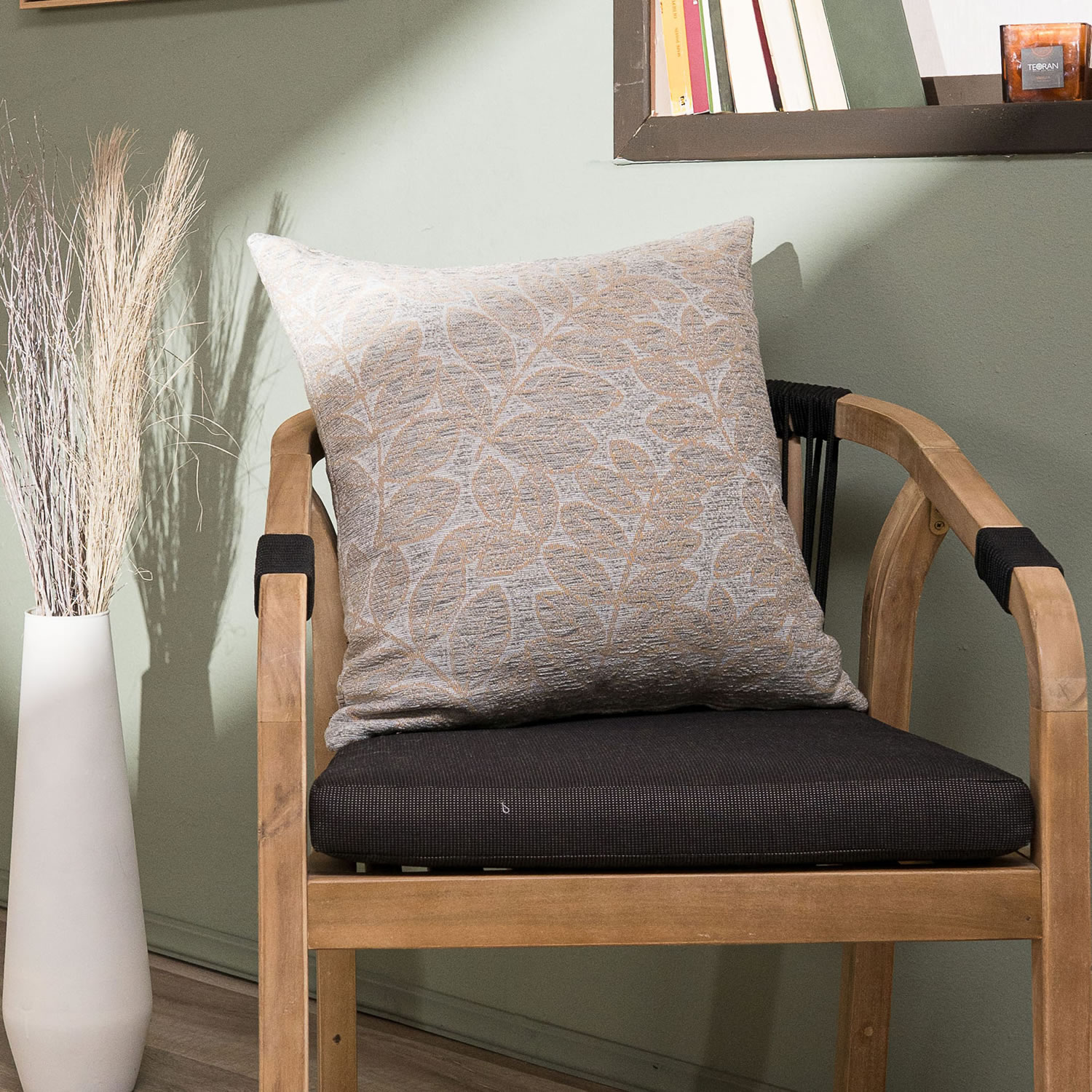 Μαξιλαροθήκη Charlotte 11 - 65x65cm δαπέδου με γέμιση