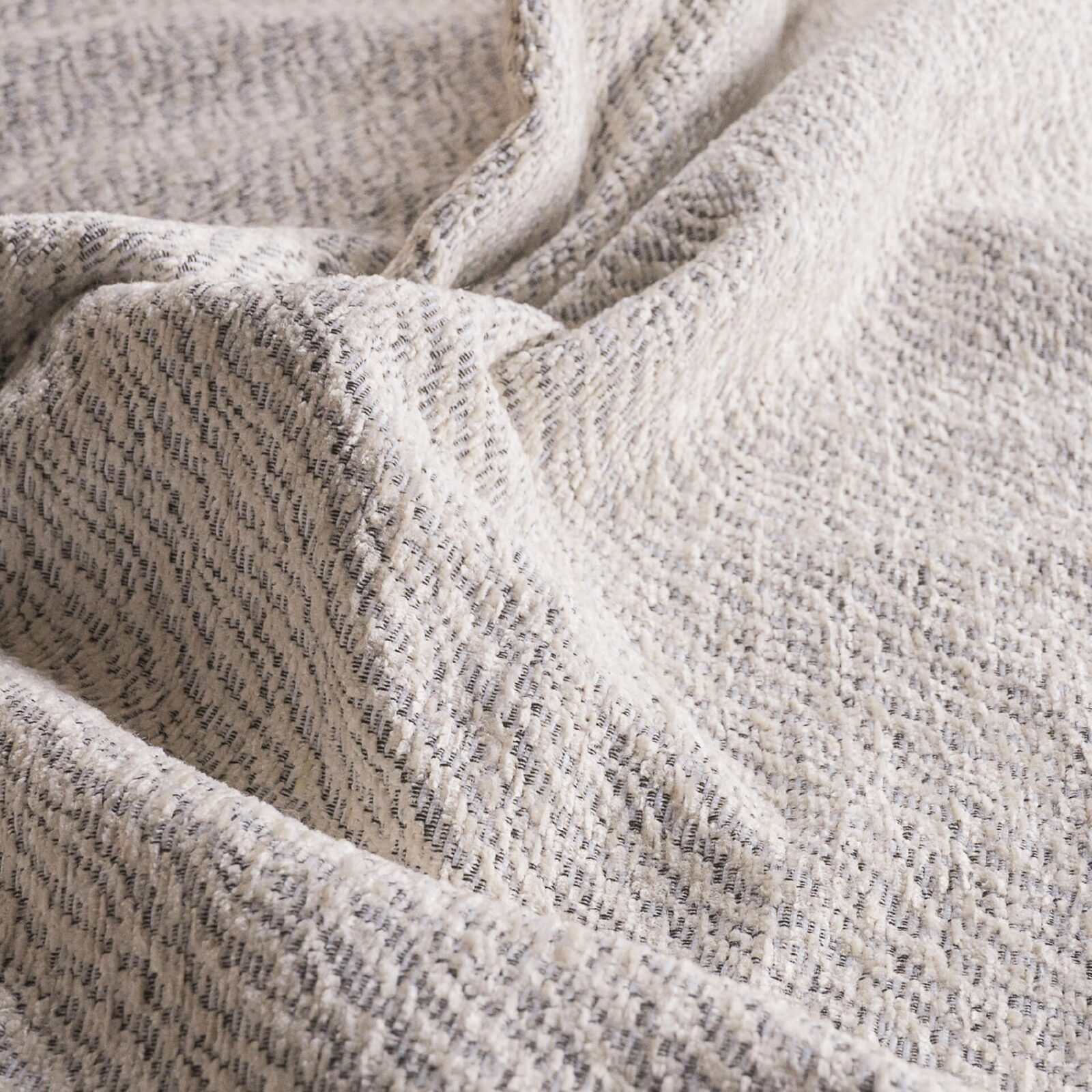 Μαξιλαροθήκη  Dayton 07 Pearl Grey - 65x65cm δαπέδου με γέμιση