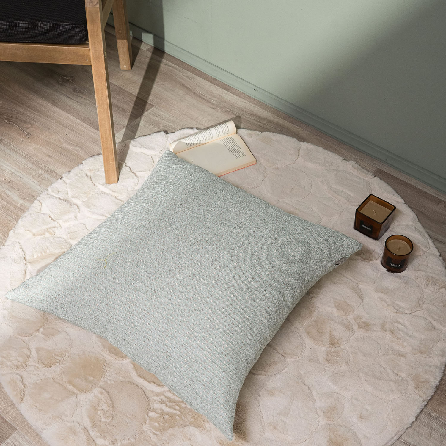 Μαξιλαροθήκη Fremont 13 - 65x65cm δαπέδου με γέμιση