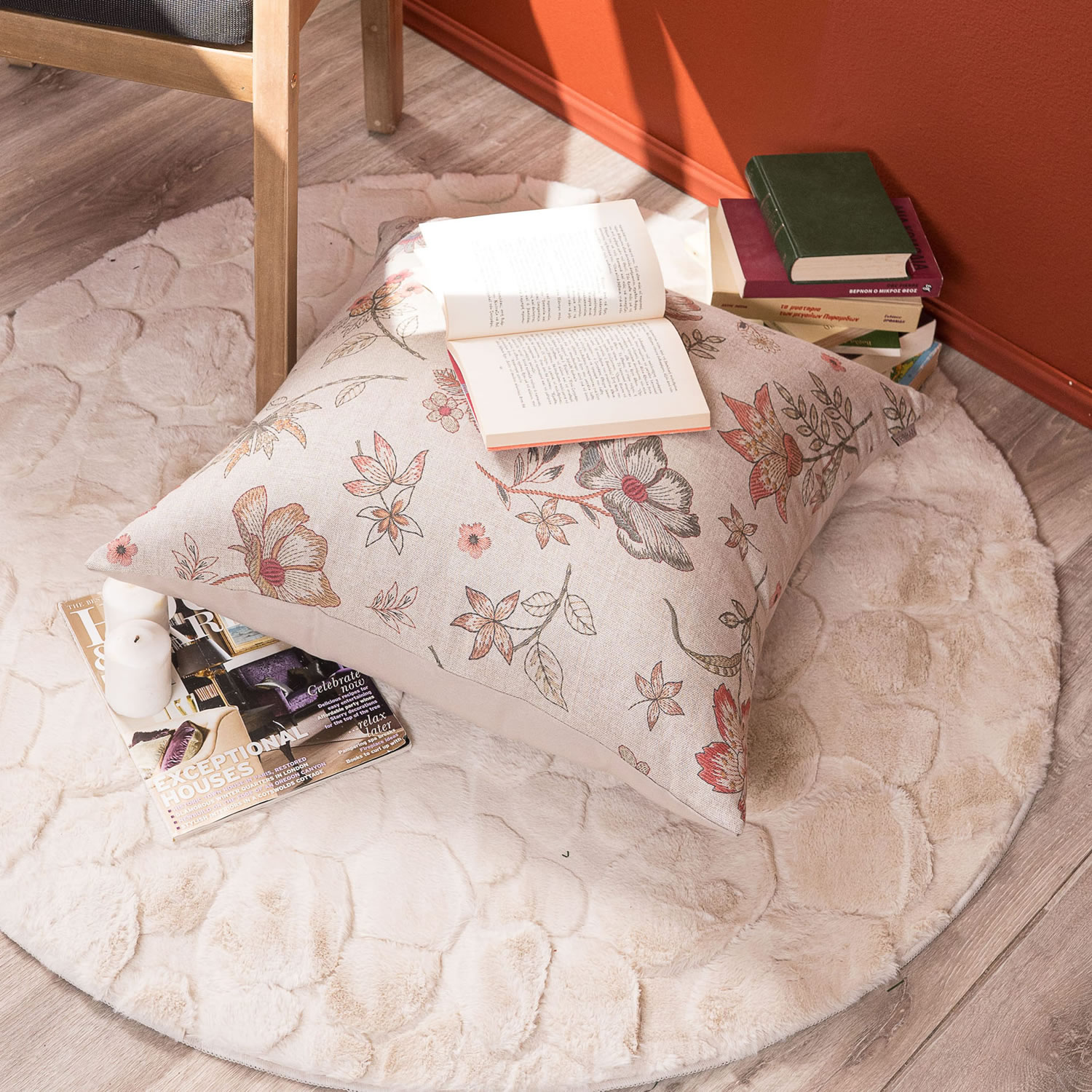 Μαξιλαροθήκη Frias - 65x65cm δαπέδου