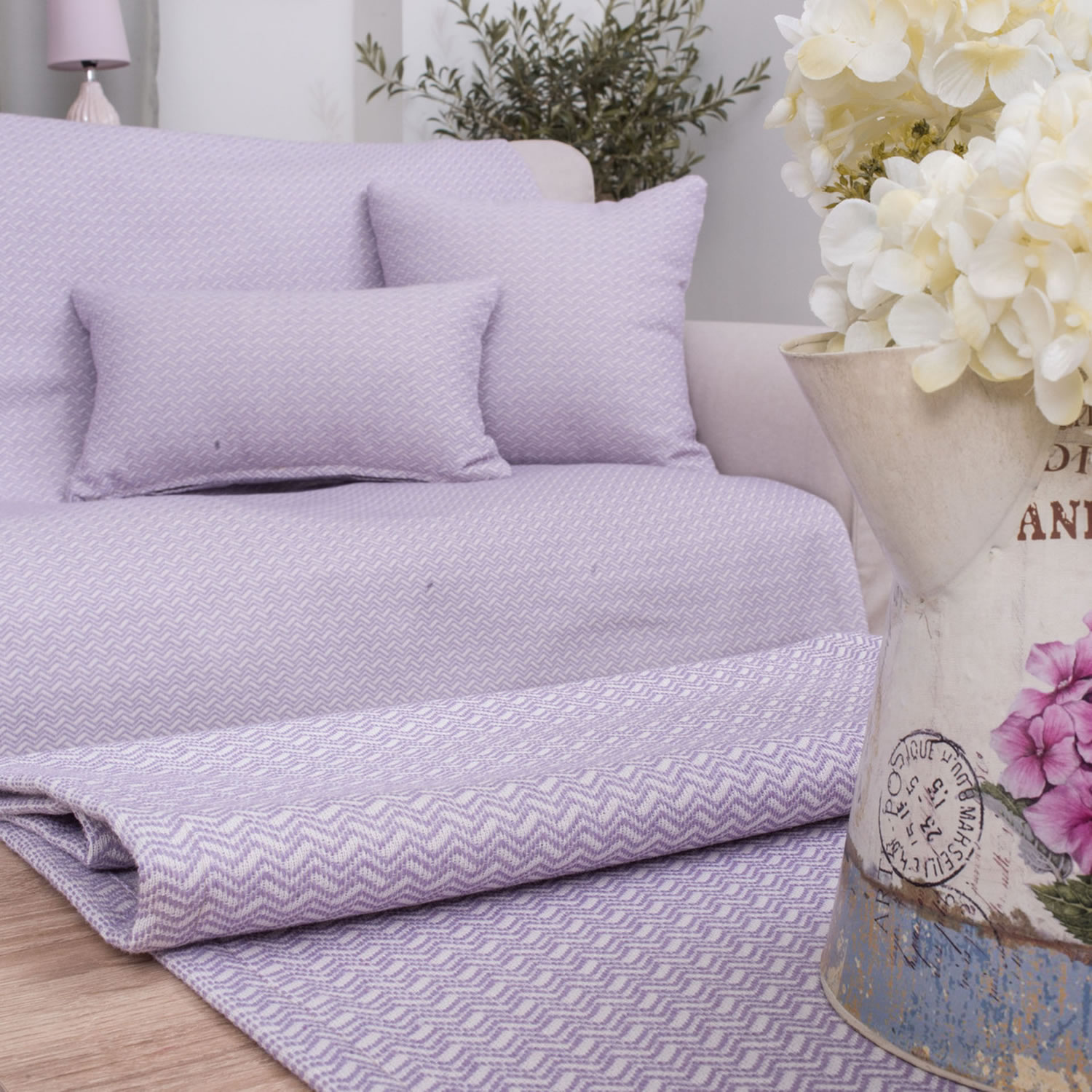 Μαξιλαροθήκη Galia 07 - 30x50cm με γέμιση