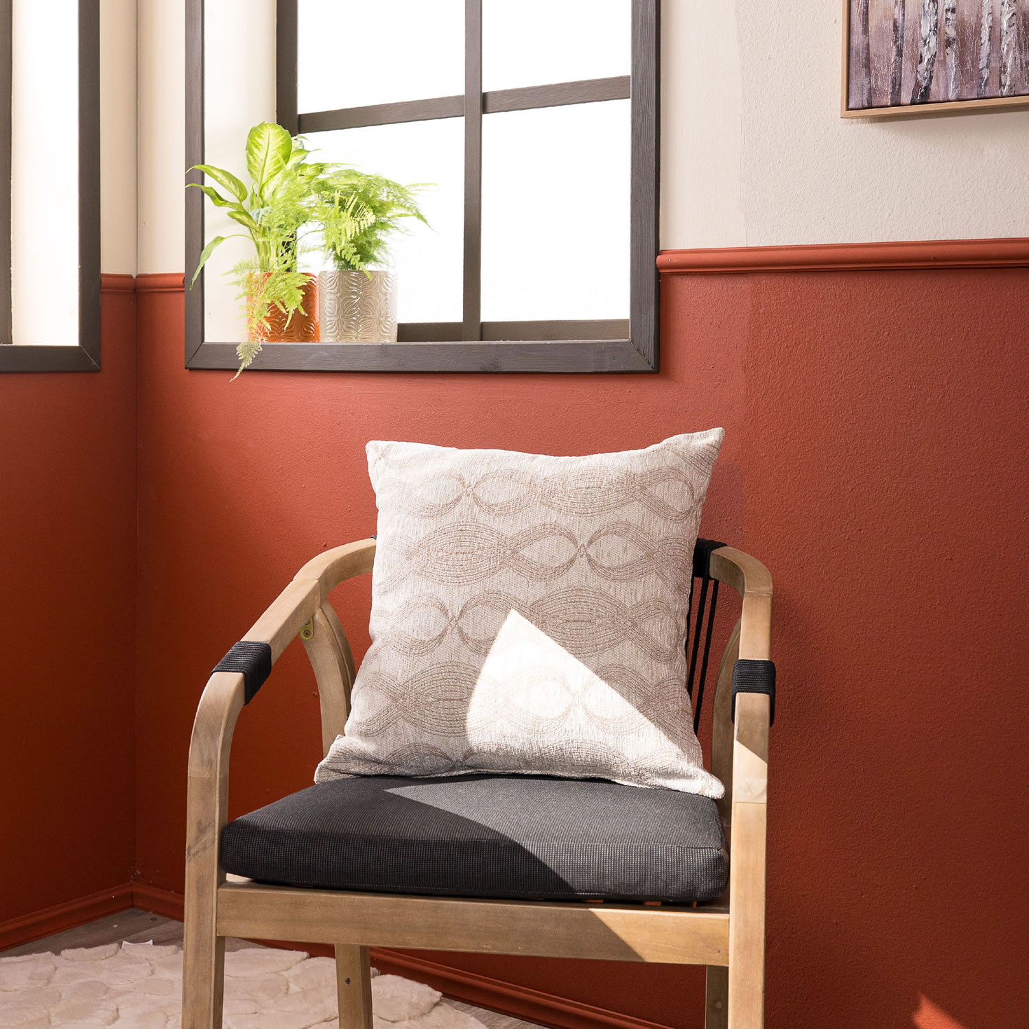 Μαξιλαροθήκη Garland 01 - 30x50cm με γέμιση