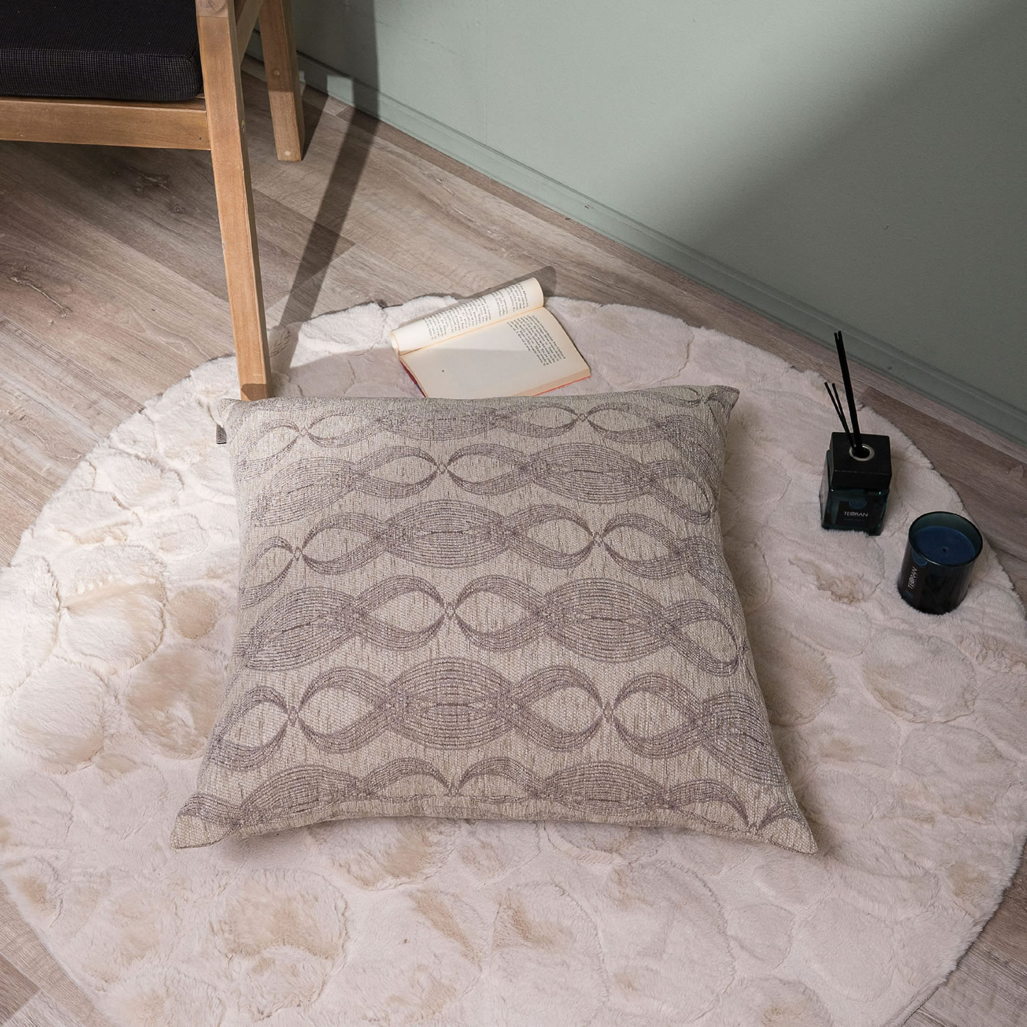 Μαξιλαροθήκη Garland 07 - 30x50cm με γέμιση