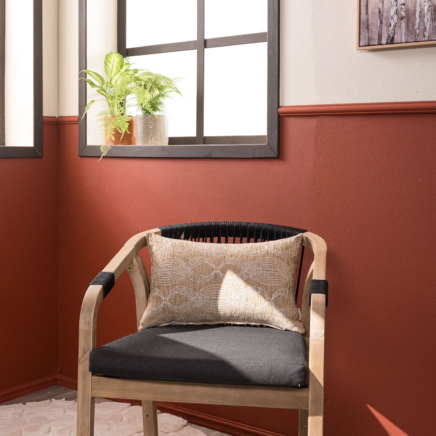 Μαξιλαροθήκη Garland 08 - 65x65cm δαπέδου