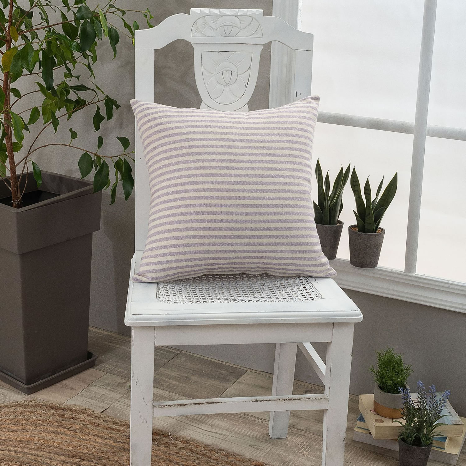 Μαξιλαροθήκη Guensa 07 - 65x65cm δαπέδου