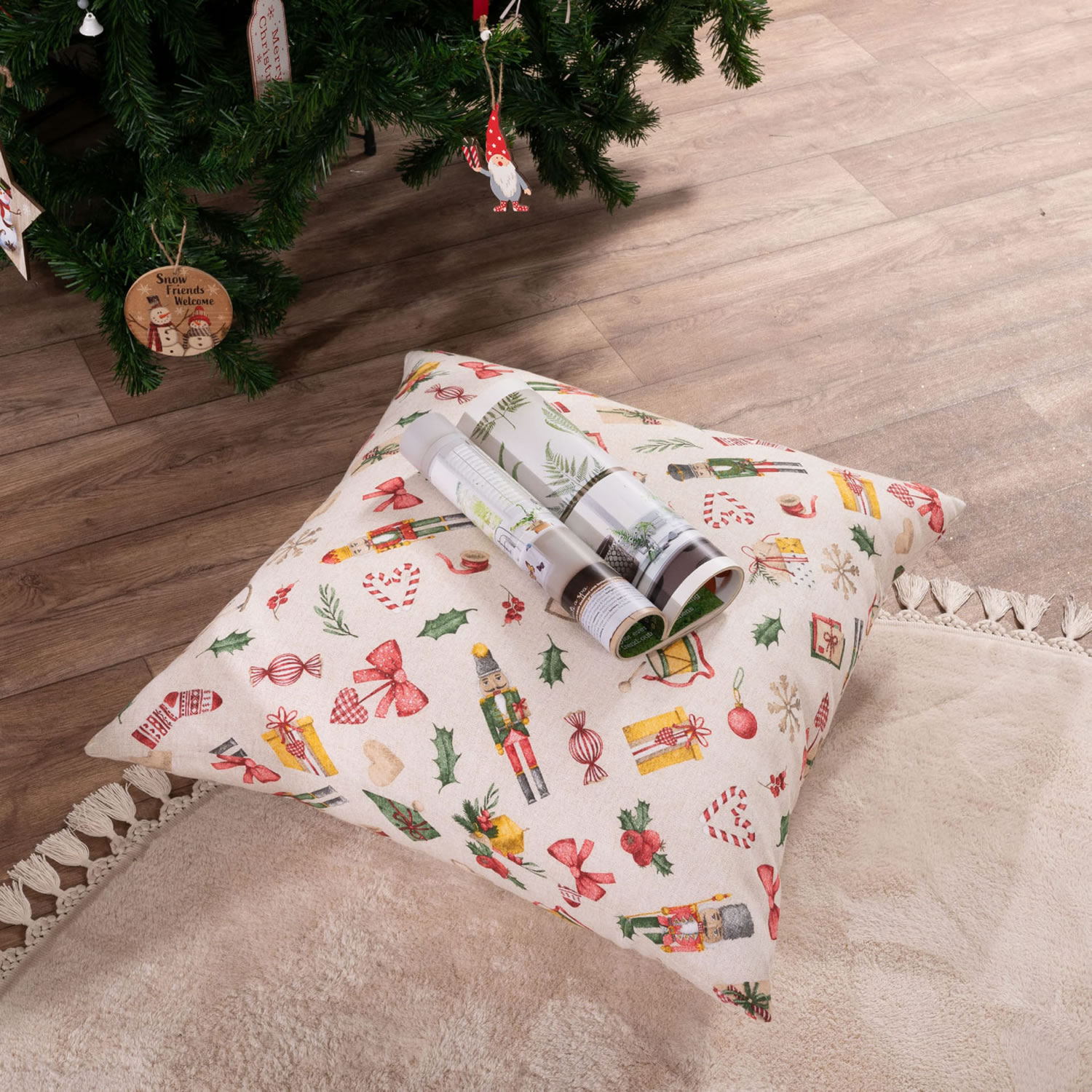 Μαξιλαροθήκη Kasel - 30x50cm με γέμιση