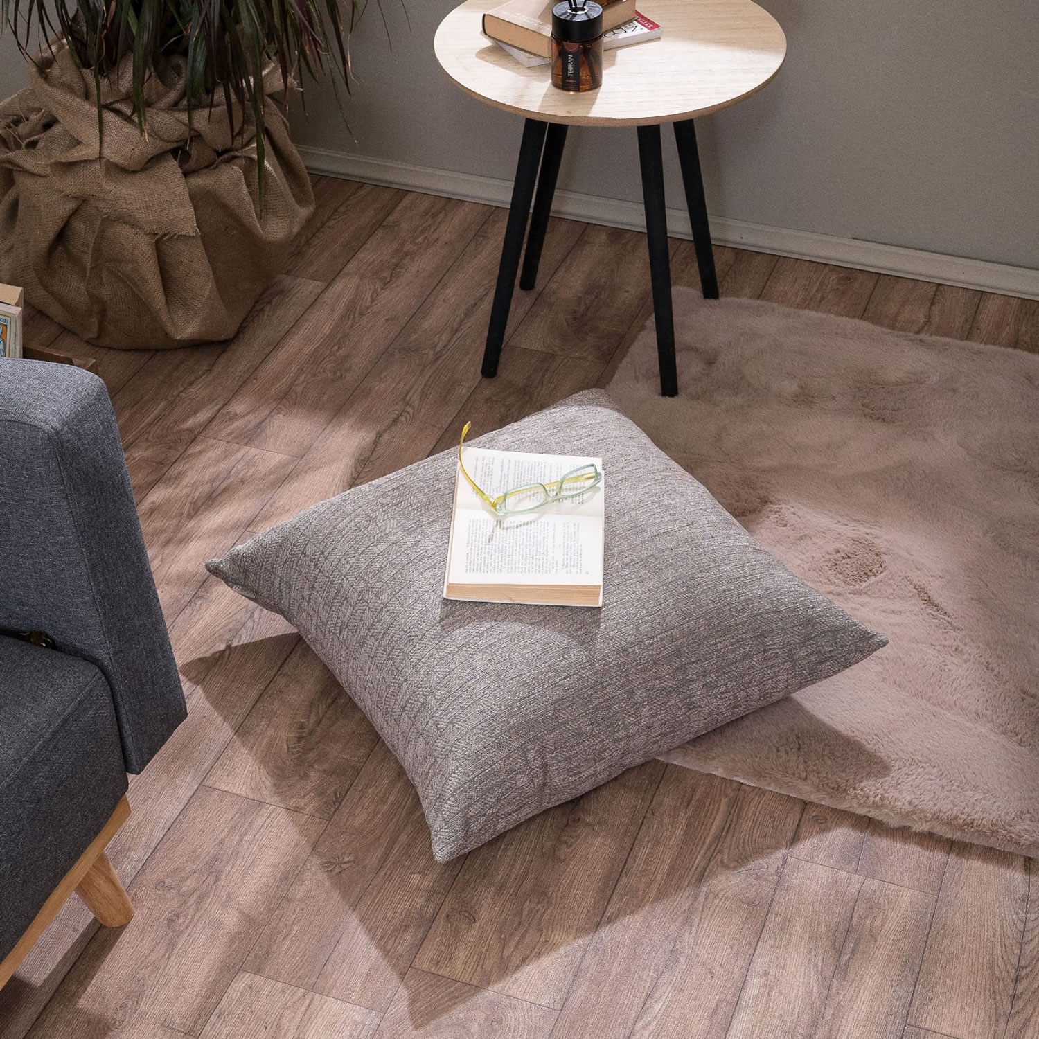 Μαξιλαροθήκη Lancaster 07 - 43x43cm με γέμιση