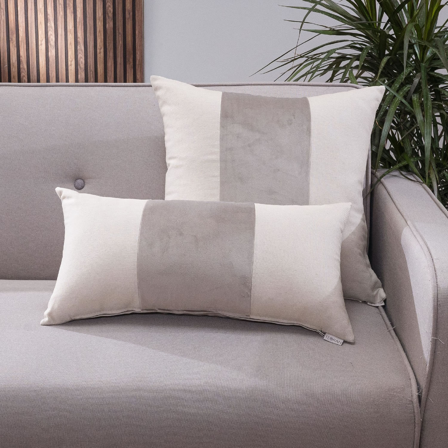 Μαξιλαροθήκη Linus 07 - 30x60cm με γέμιση