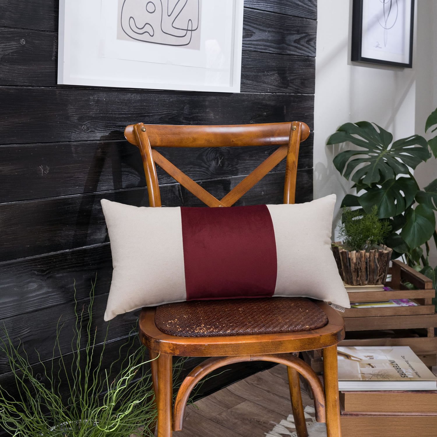 Μαξιλαροθήκη Linus 10 - 30x60cm με γέμιση