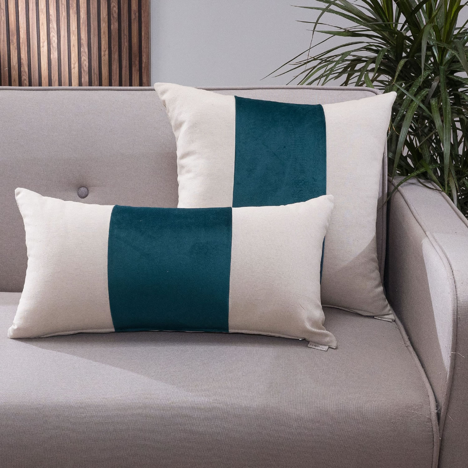 Μαξιλαροθήκη Linus 13 - 30x60cm με γέμιση Teoran Home