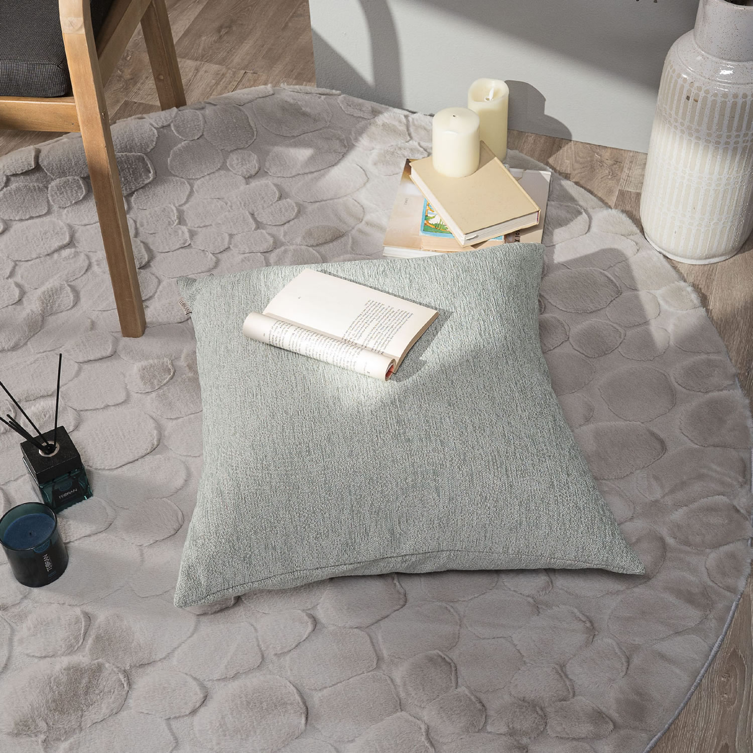 Μαξιλαροθήκη Madison 13 - 50x50cm Με Γέμιση Teoran Home