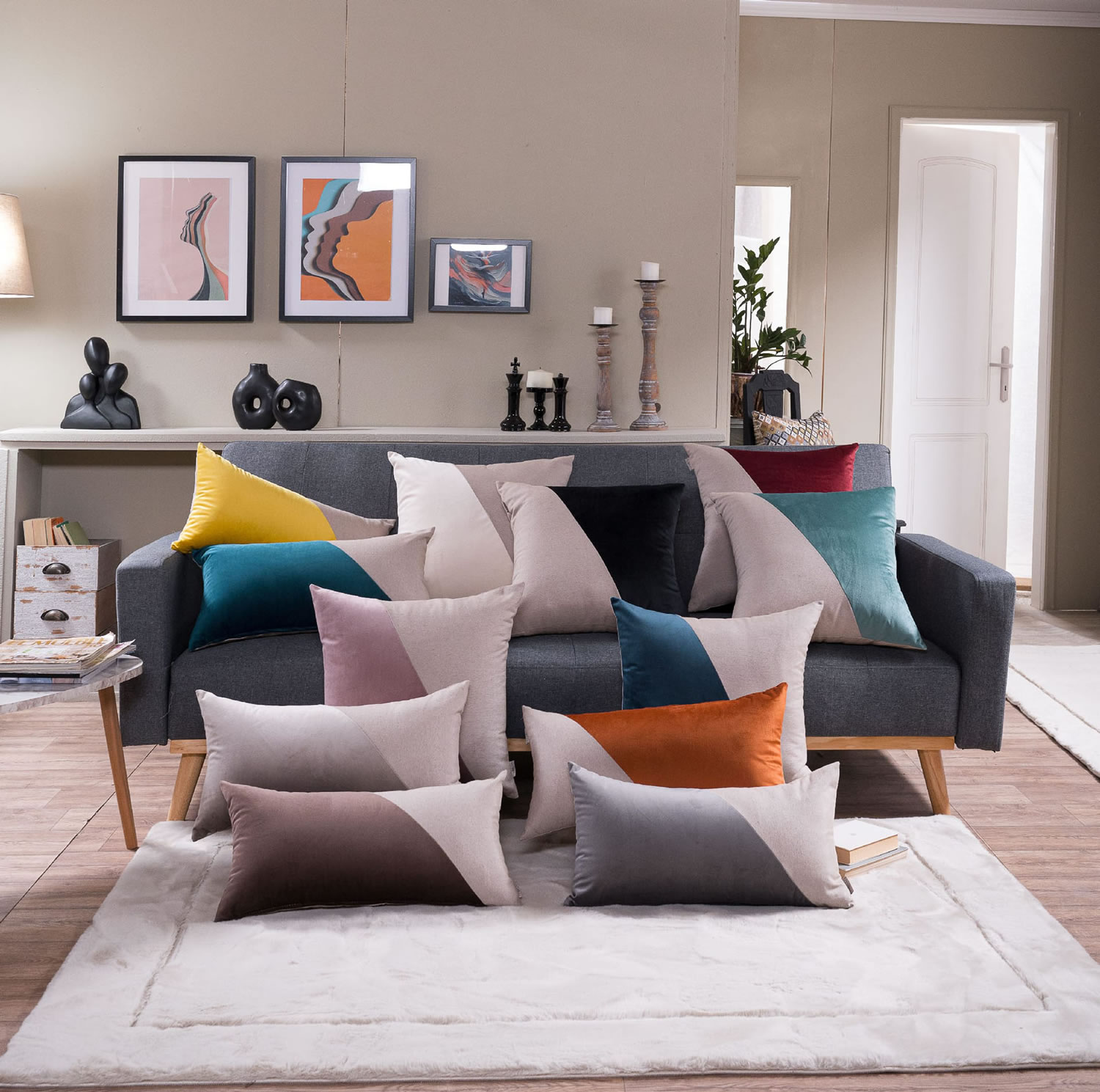 Μαξιλαροθήκη Mainus 01 - 50x50cm