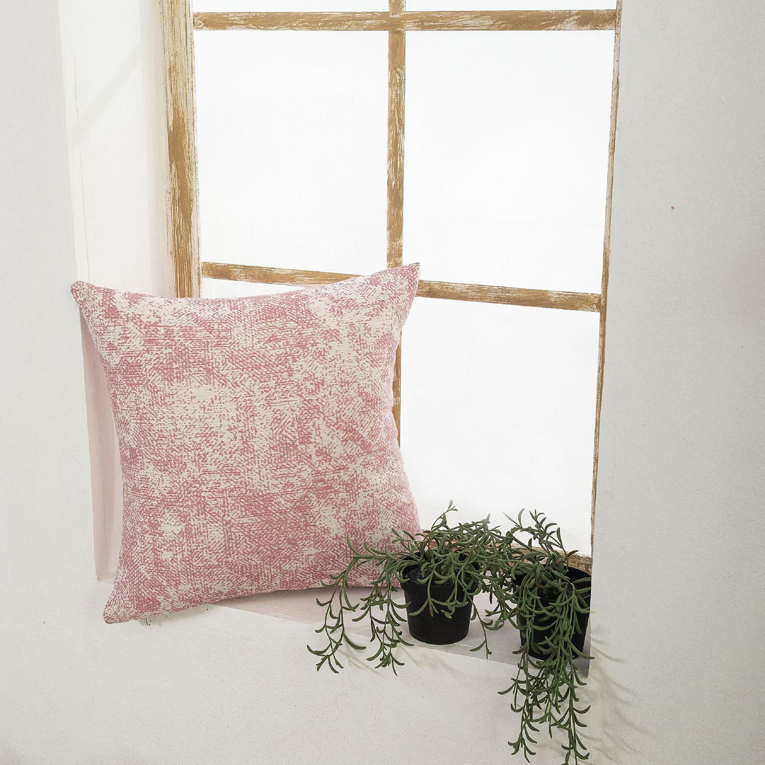 Μαξιλαροθήκη Meazza 06 - 65x65cm δαπέδου με γέμιση