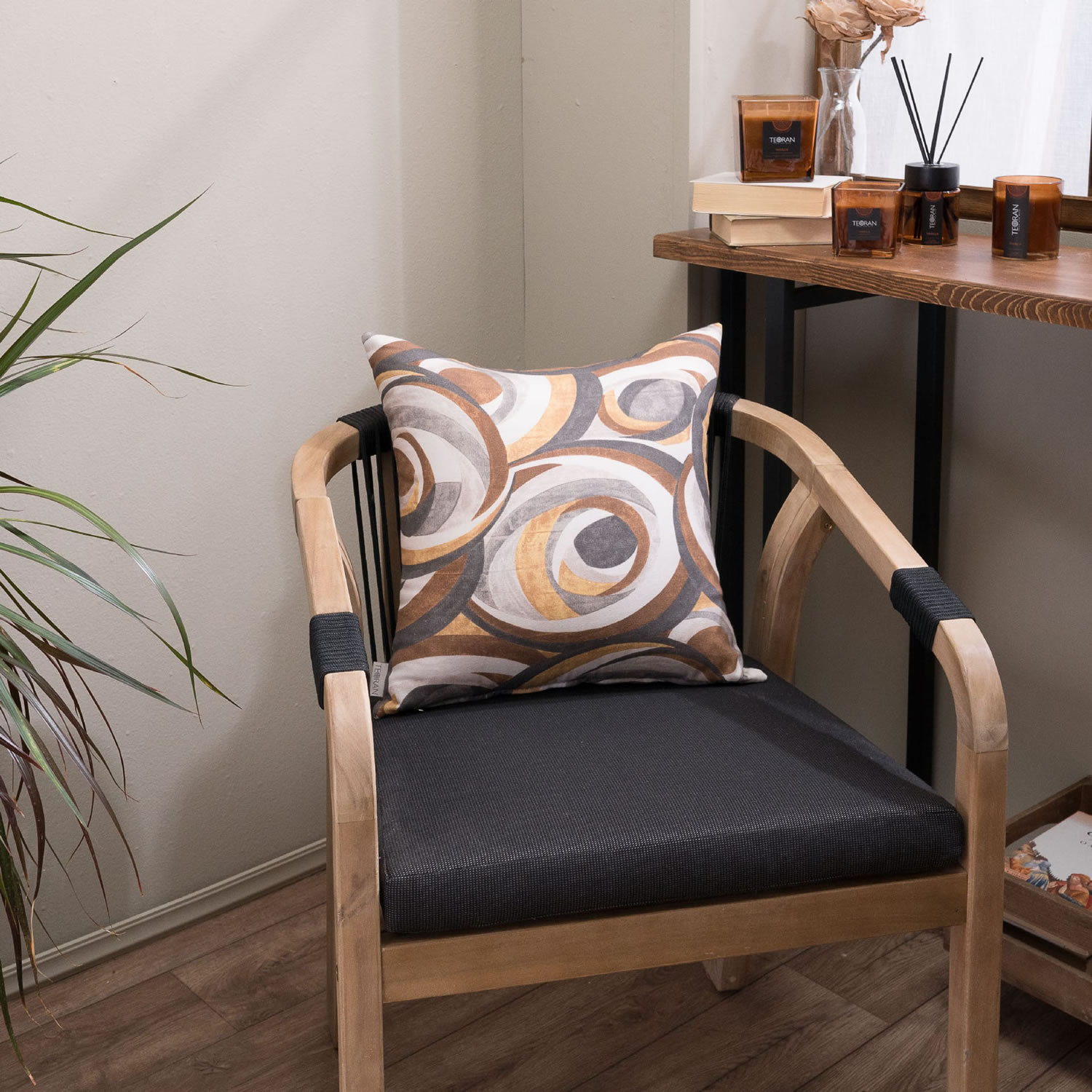 Μαξιλαροθήκη Merida - 30x50cm με γέμιση