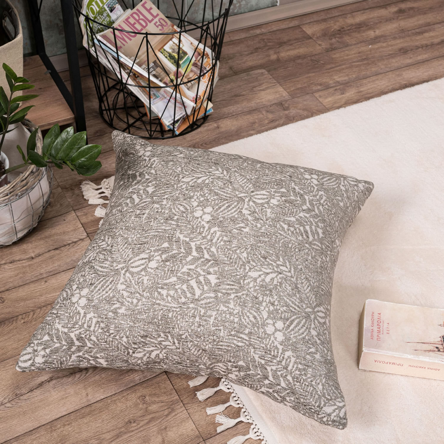 Μαξιλαροθήκη Montana 02 - 43x43cm με γέμιση