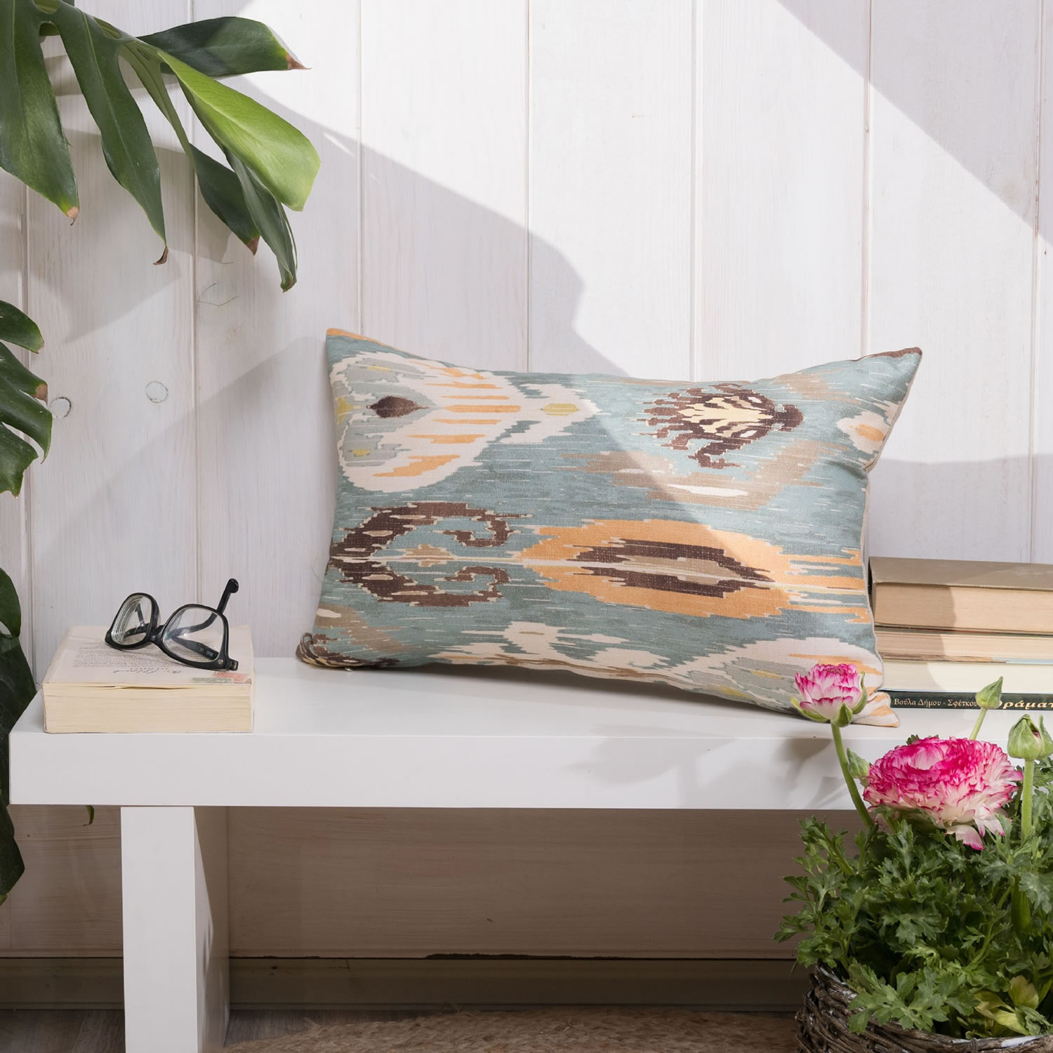 Μαξιλαροθήκη Negron - 65x65cm δαπέδου με γέμιση