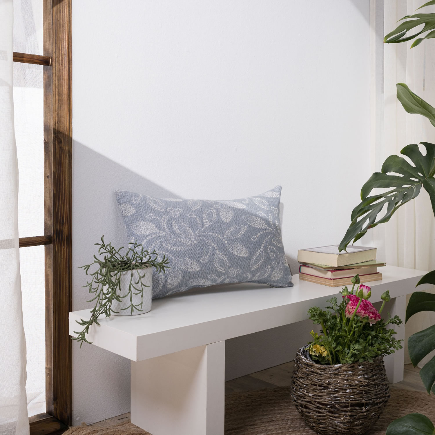 Μαξιλαροθήκη Padova 05 - 65x65cm δαπέδου με γέμιση