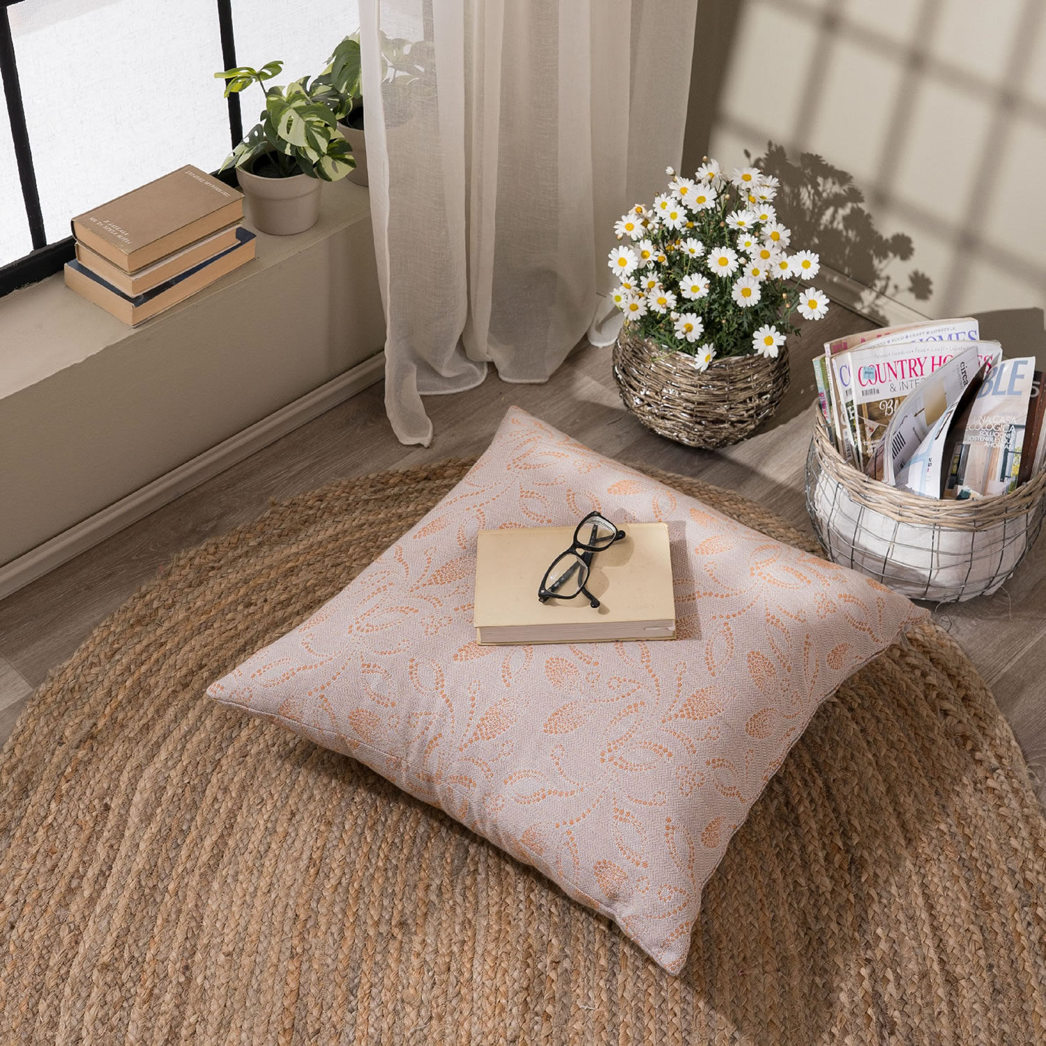 Μαξιλαροθήκη Padova 15 - 65x65cm δαπέδου