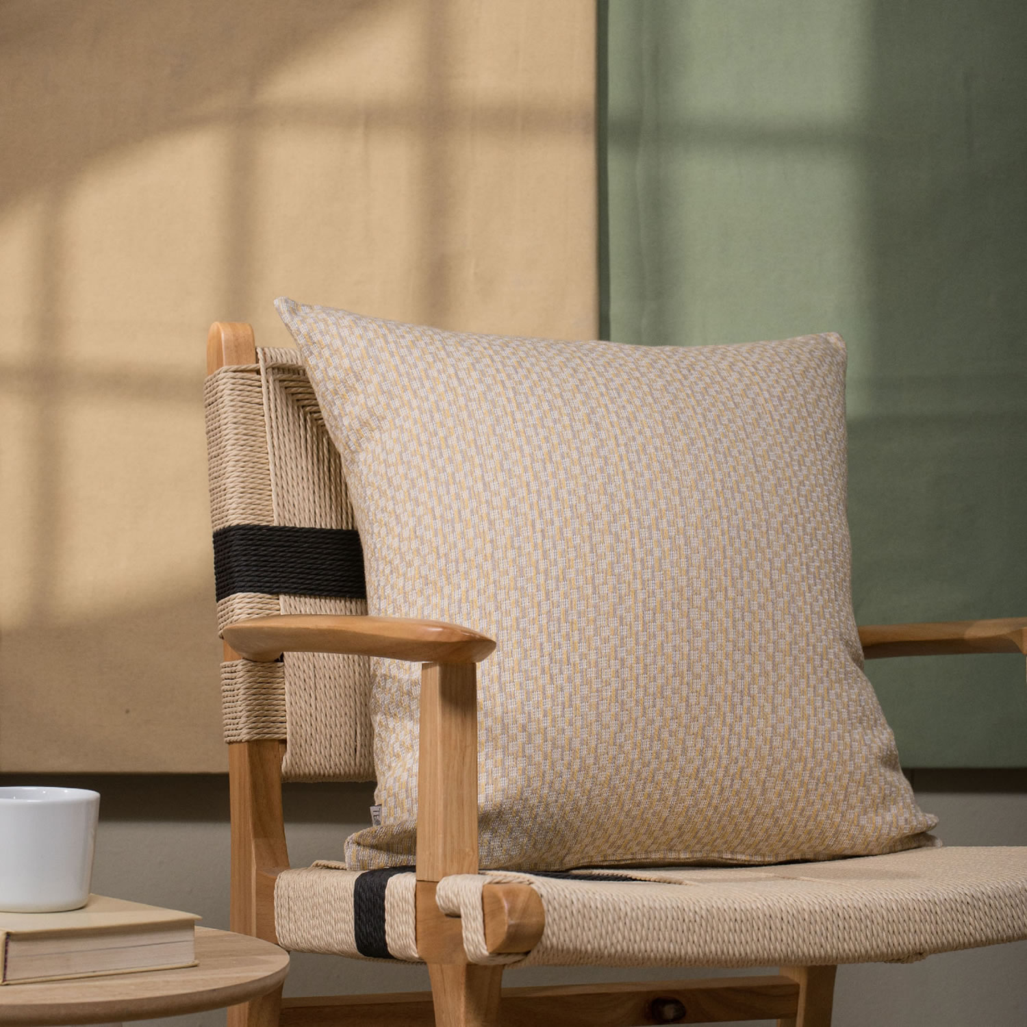 Μαξιλαροθήκη Pesaro 14 - 65x65cm δαπέδου με γέμιση