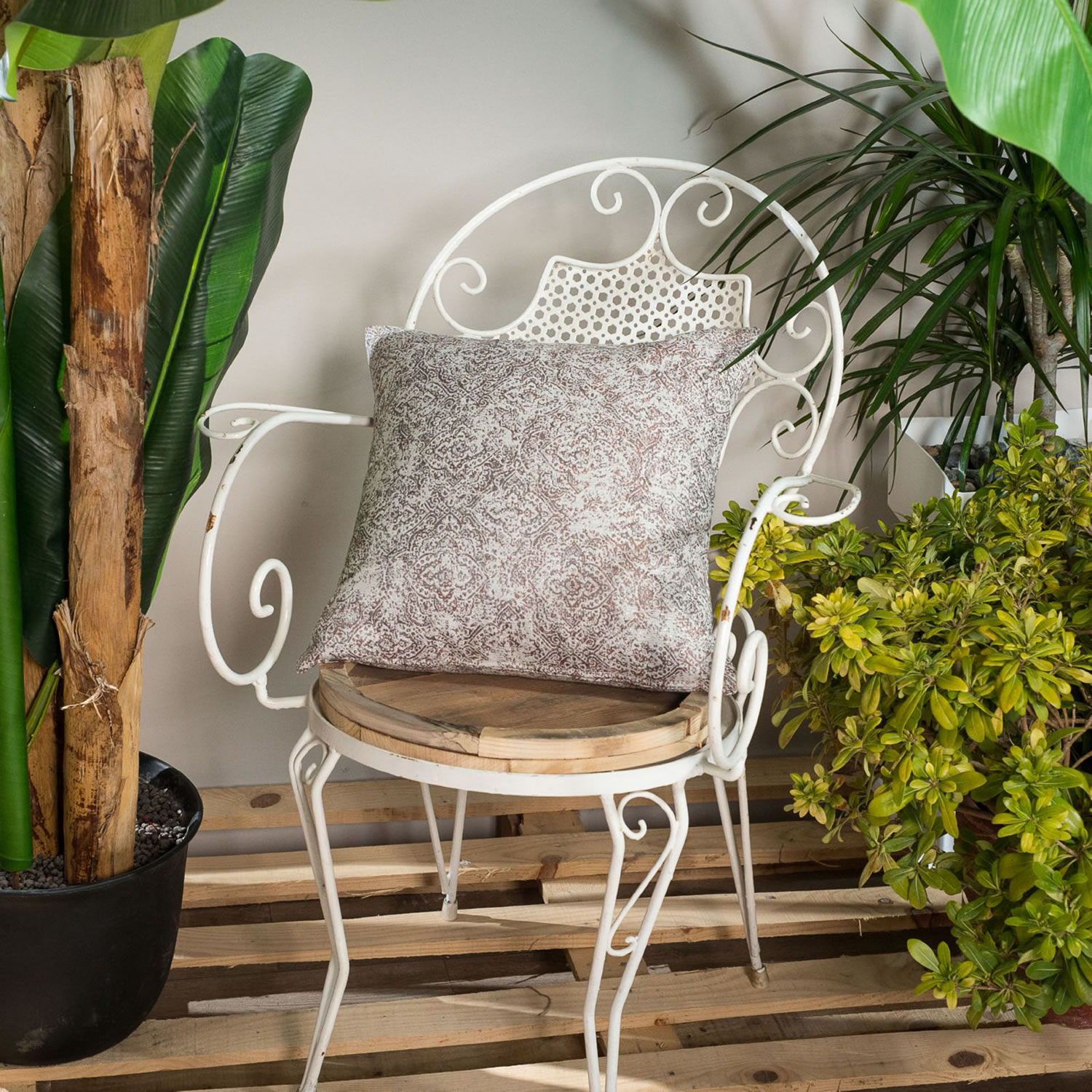 Μαξιλαροθήκη Ravenna 05 - 30x50cm με γέμιση Teoran Home