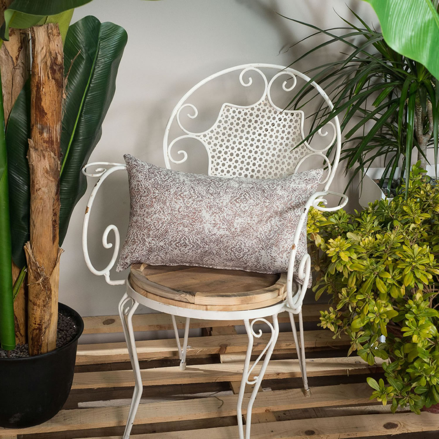 Μαξιλαροθήκη Ravenna 05 - 30x50cm με γέμιση Teoran Home