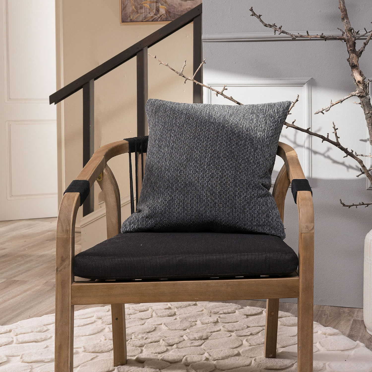 Μαξιλαροθήκη Richmond 11 - 65x65cm δαπέδου με γέμιση