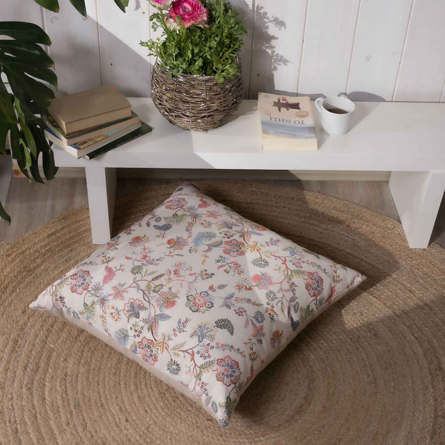 Μαξιλαροθήκη Sabadell - 50x50cm με γέμιση Teoran Home