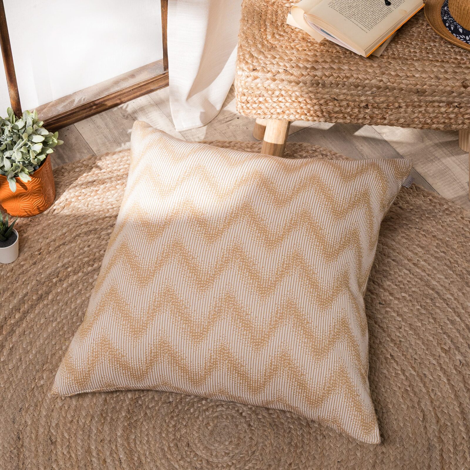 Μαξιλαροθήκη Sanremo 14 - 65x65cm δαπέδου με γέμιση