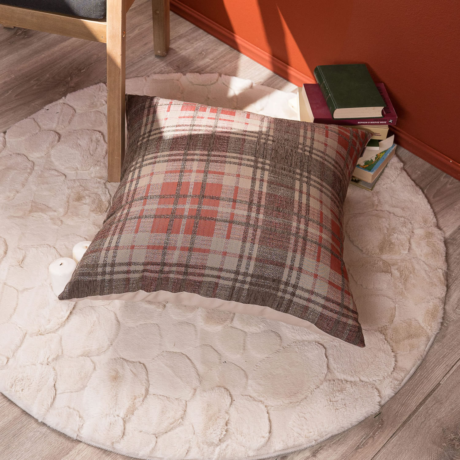 Μαξιλαροθήκη Scottich 02 - 30x50cm με γέμιση