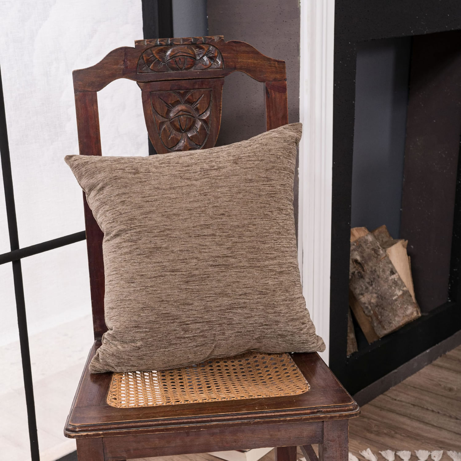 Μαξιλαροθήκη Solid 303 - 65x65cm δαπέδου Teoran Home