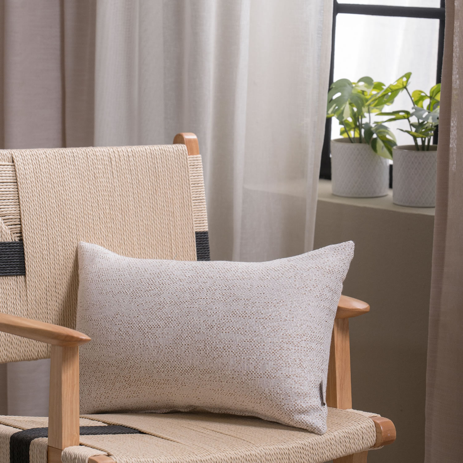 Μαξιλαροθήκη Tivoli 01 - 65x65cm δαπέδου με γέμιση