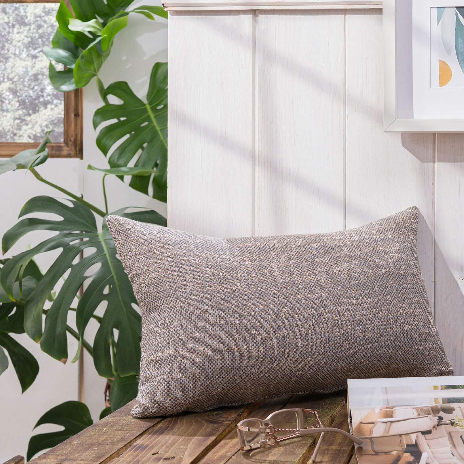 Μαξιλαροθήκη Tivoli 03 - 65x65cm δαπέδου με γέμιση