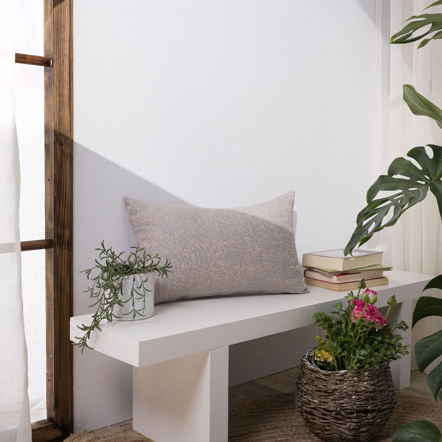 Μαξιλαροθήκη Tivoli 04 - 65x65cm δαπέδου με γέμιση