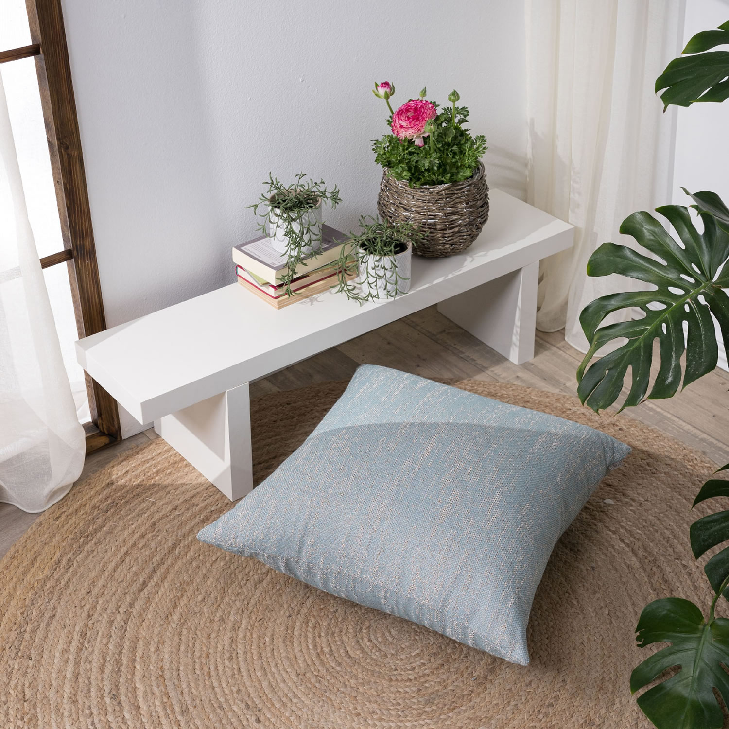 Μαξιλαροθήκη Tivoli 05 - 65x65cm δαπέδου με γέμιση