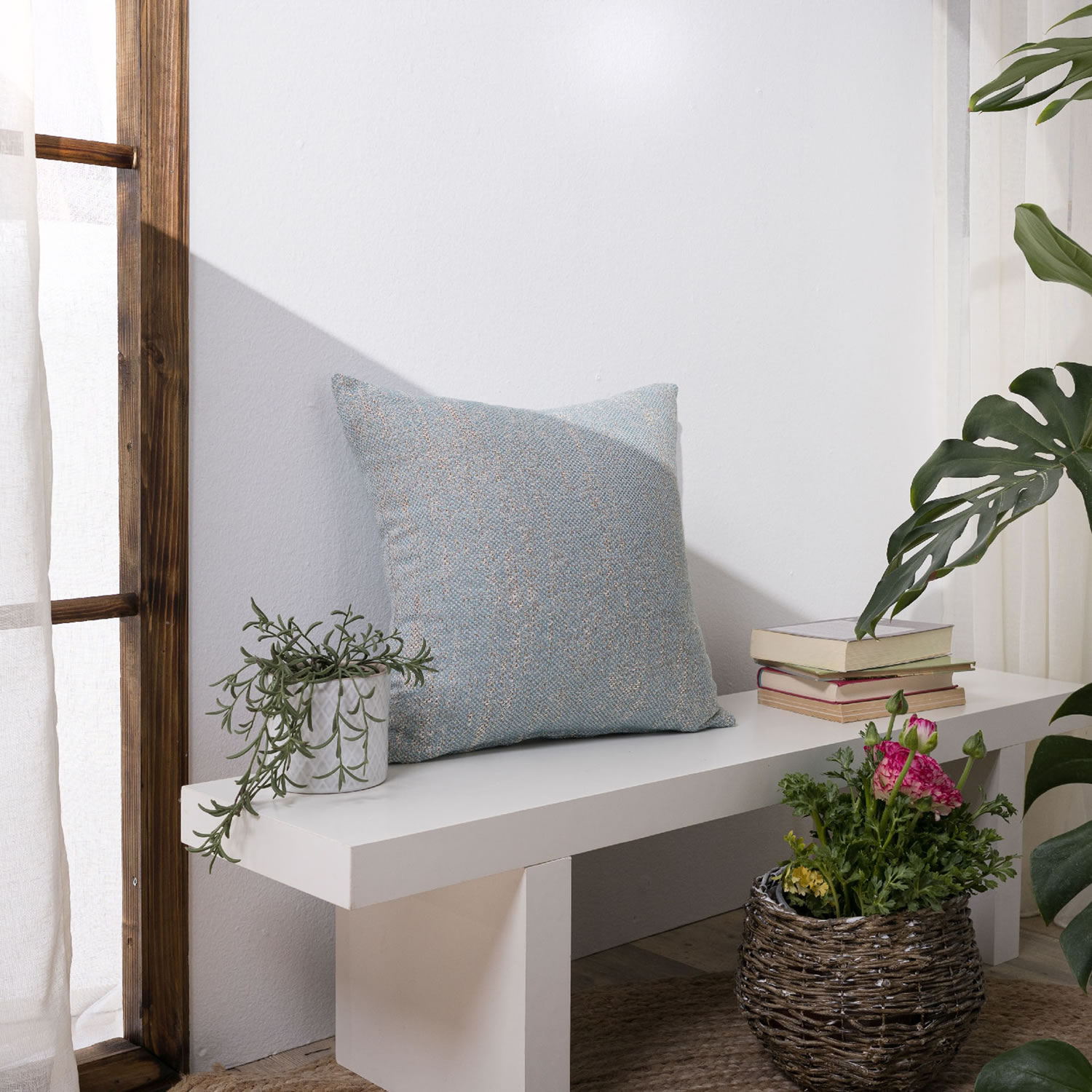 Μαξιλαροθήκη Tivoli 05 - 65x65cm δαπέδου με γέμιση