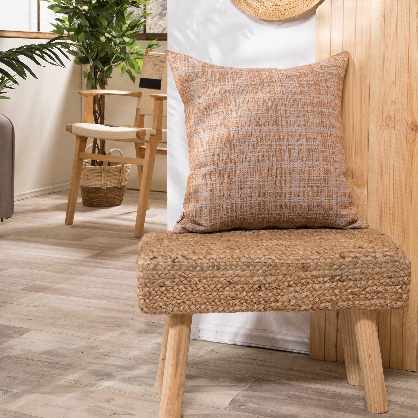 Μαξιλαροθήκη Urbino 15 - 65x65cm δαπέδου με γέμιση