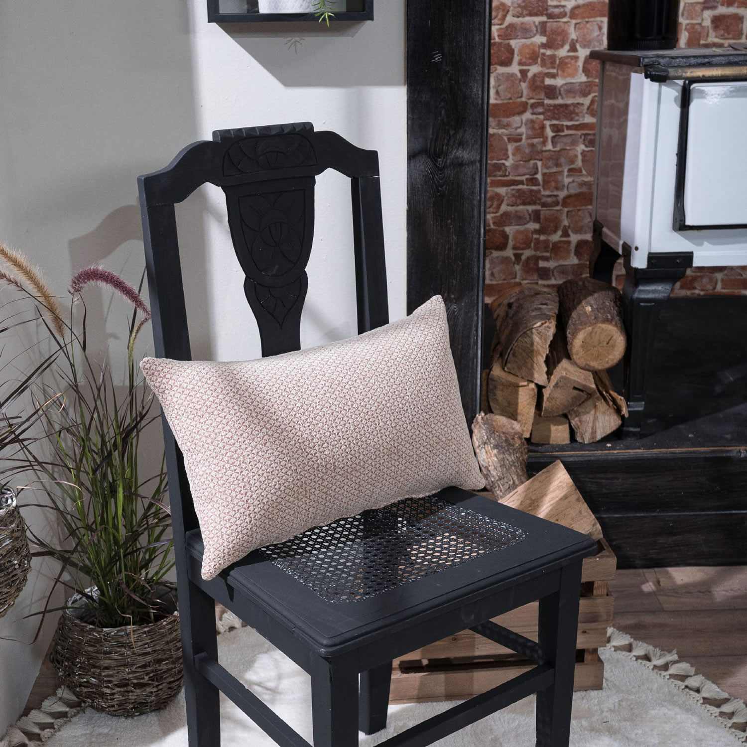 Μαξιλαροθήκη Utah 12 - 65x65cm δαπέδου με γέμιση