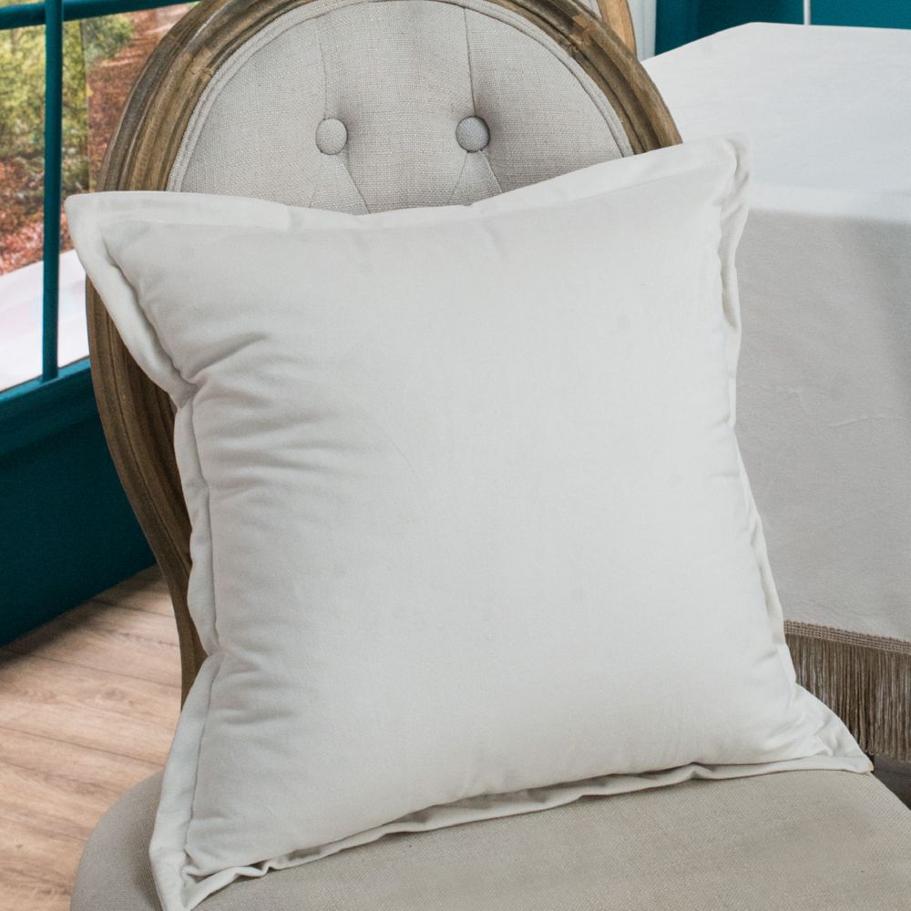 Μαξιλαροθήκη Velvet 01 - 65x65cm δαπέδου με γέμιση