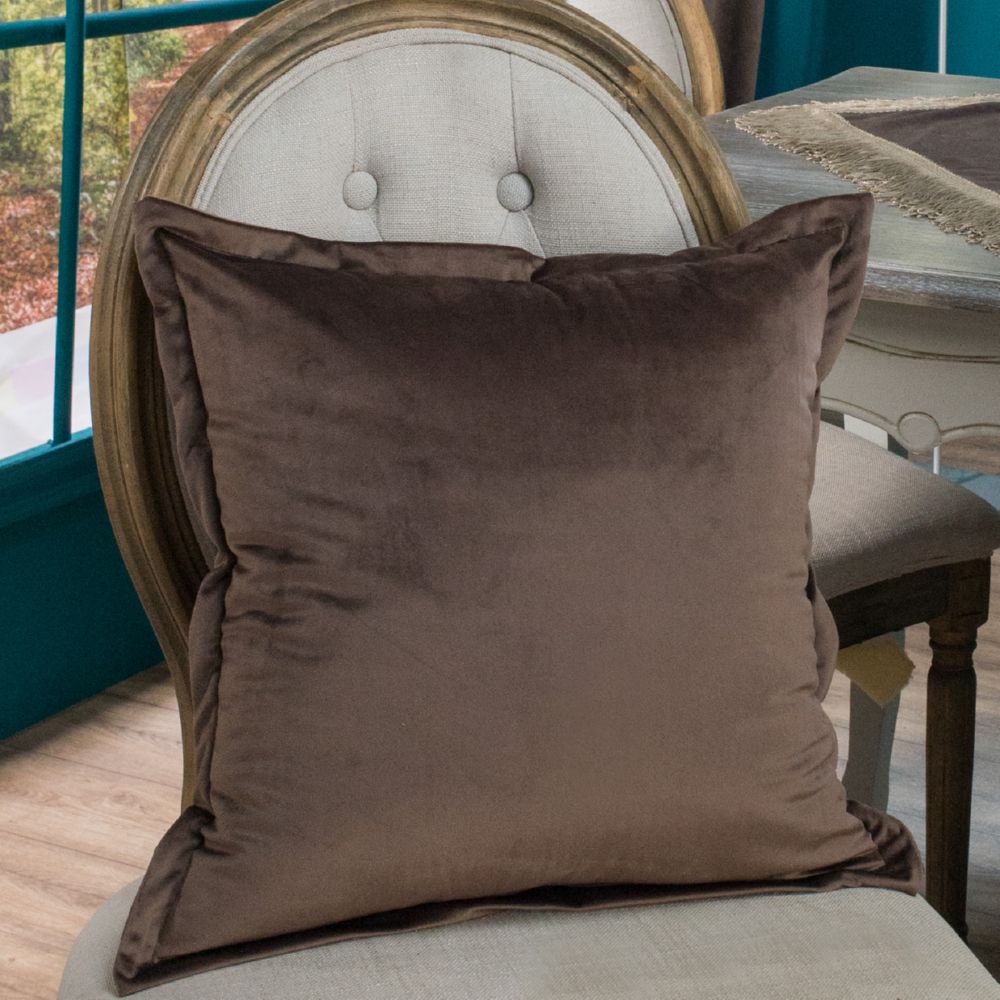 Μαξιλαροθήκη Velvet 03 - 65x65cm δαπέδου με γέμιση