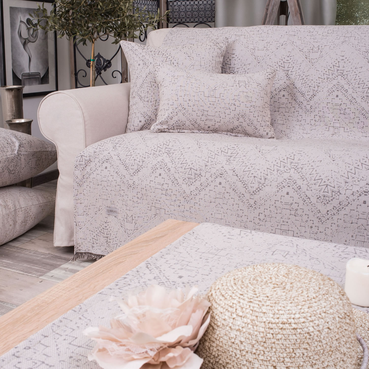 Μαξιλαροθήκη Indore 03 - 45x45cm