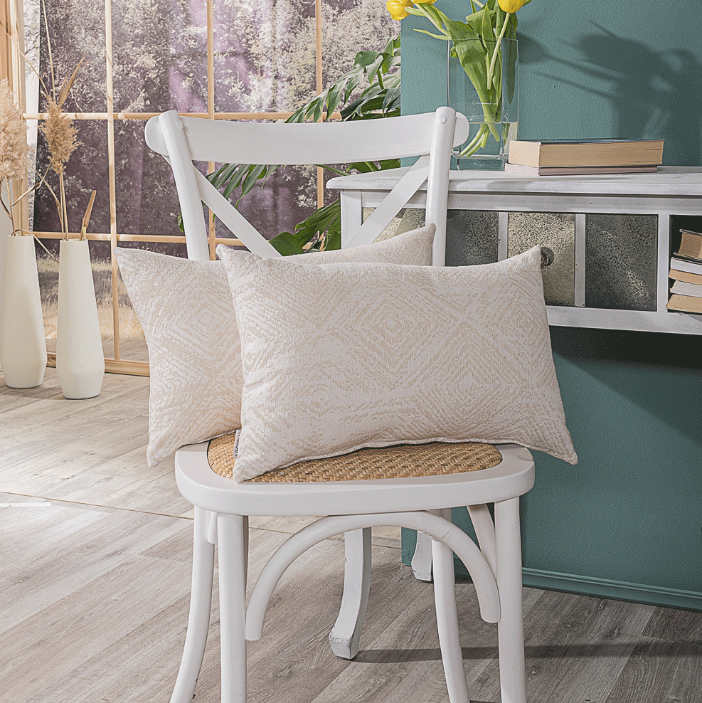 Μαξιλαροθήκη Izola 01 - 65x65cm δαπέδου με γέμιση