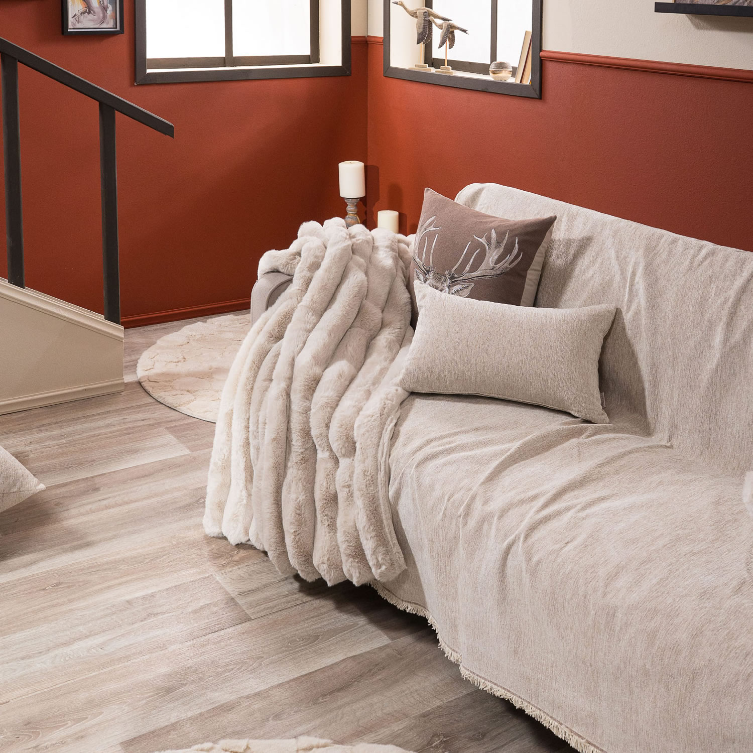 Ριχτάρι Basic 01 - Τριθέσιο 180x300cm