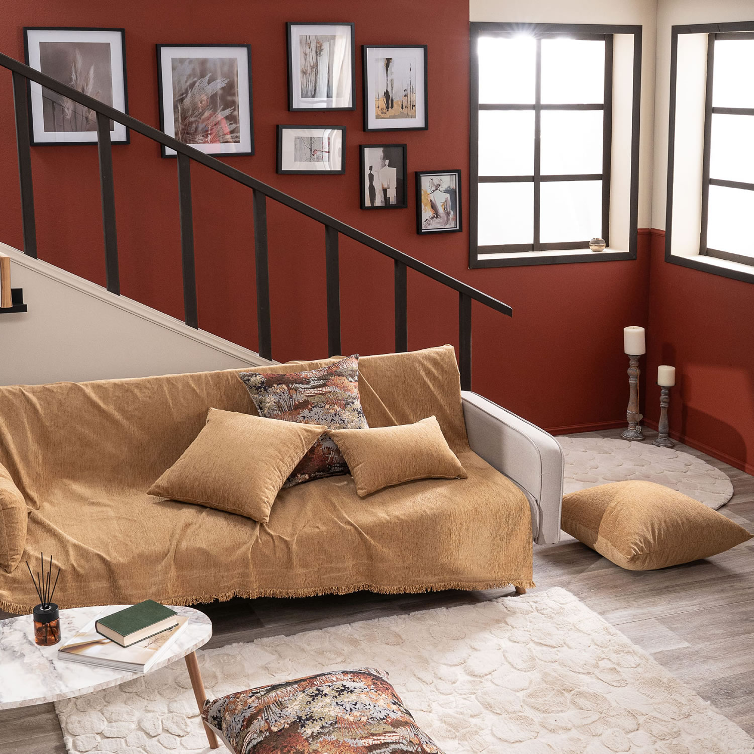 Ριχτάρι Basic 08 - Τετραθέσιο 180x350cm