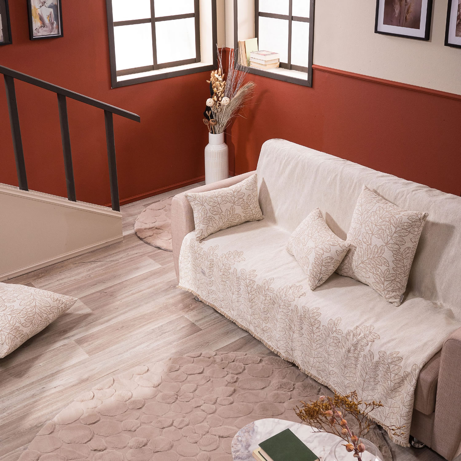 Ριχτάρι Charlotte 01 - Τετραθέσιο 180x350cm