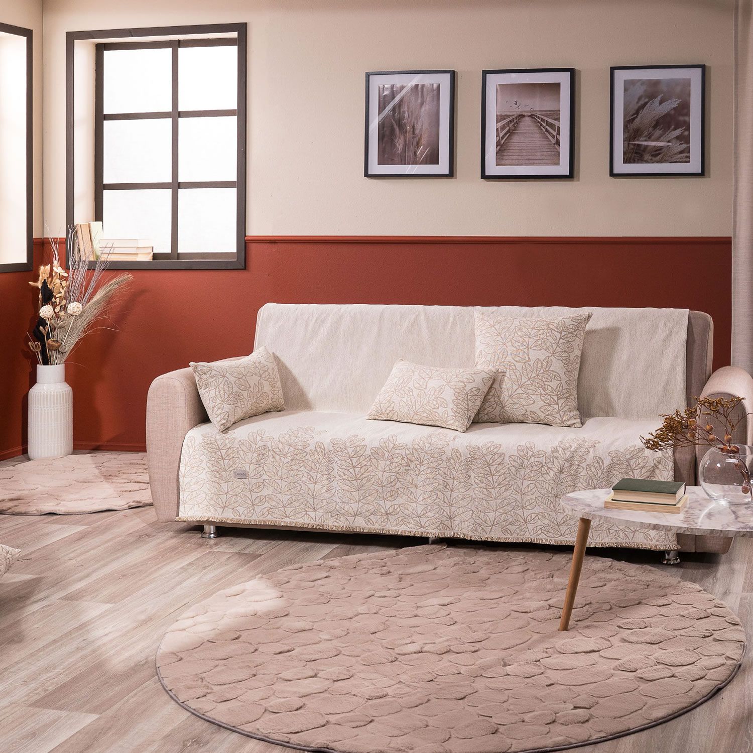 Ριχτάρι Charlotte 01 - Τετραθέσιο 180x350cm