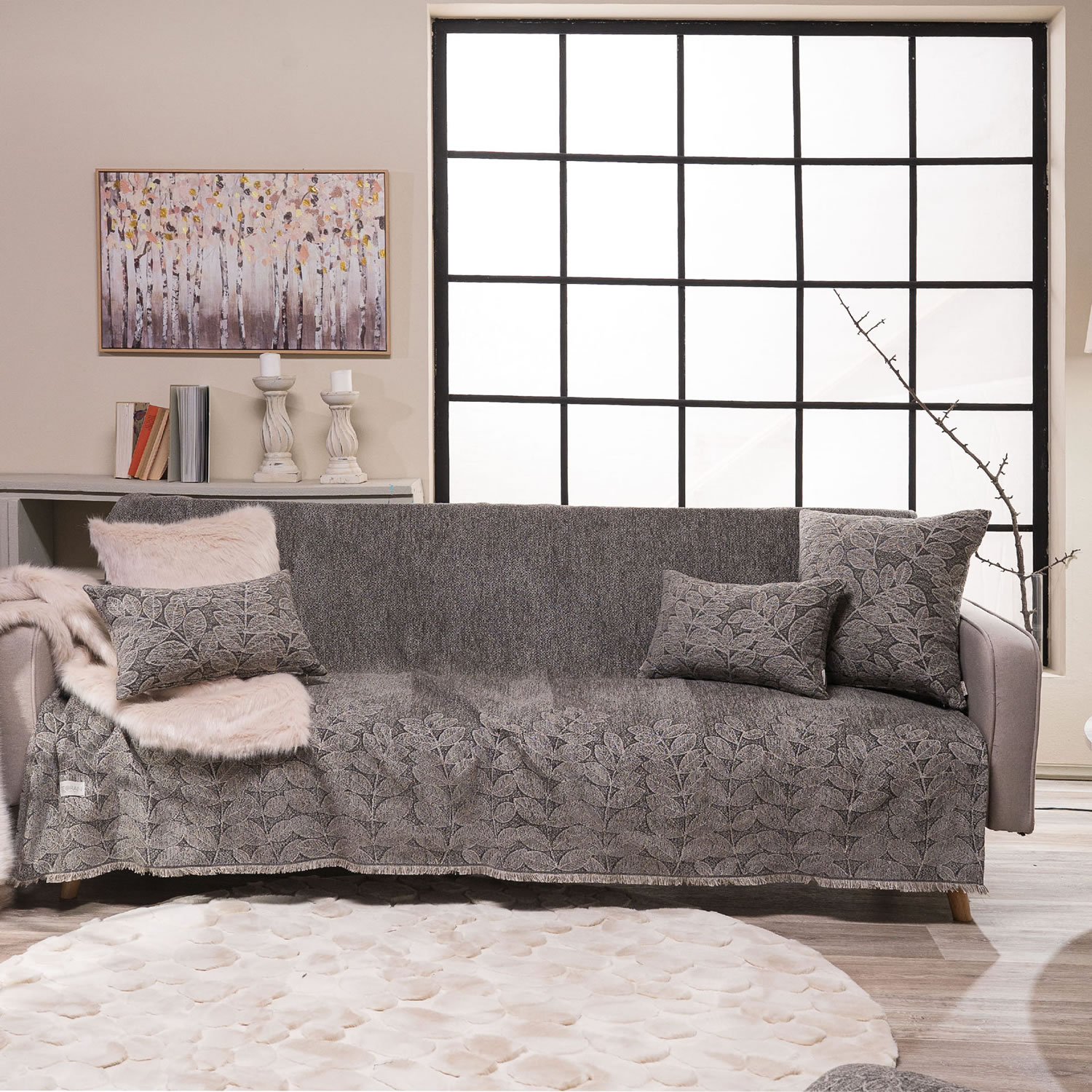 Ριχτάρι Charlotte 03 - Τετραθέσιο 180x350cm