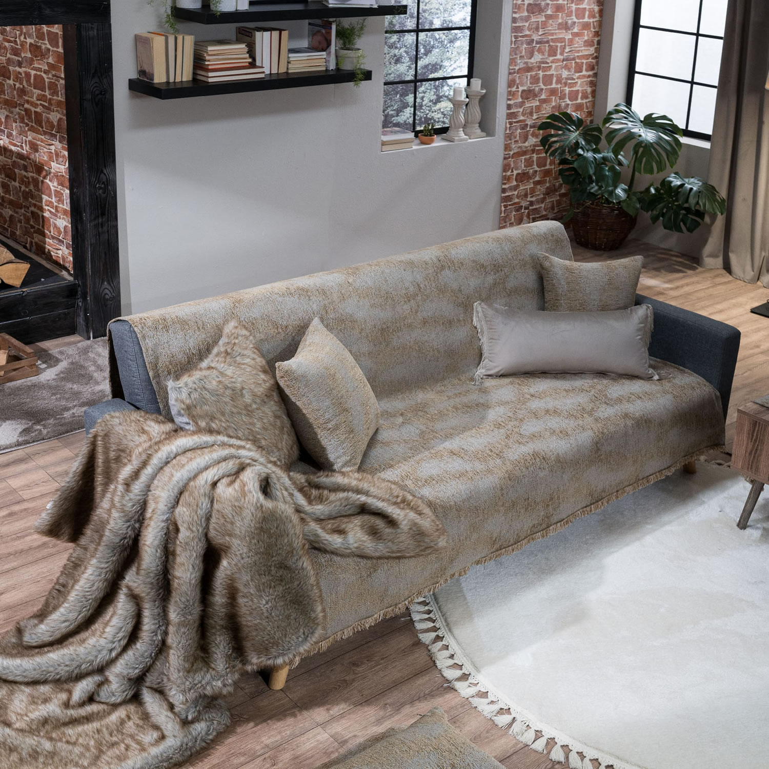 Ριχτάρι Cincinnati 02 - Τριθέσιο 180x300cm